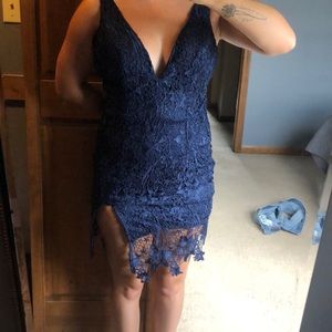 Navy dress